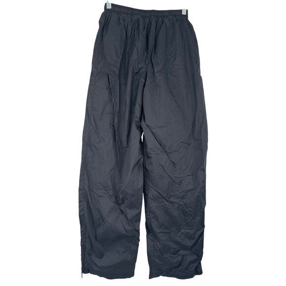 vintage Nike track nylon sweatpants lined black size S - Picture 7 of 12